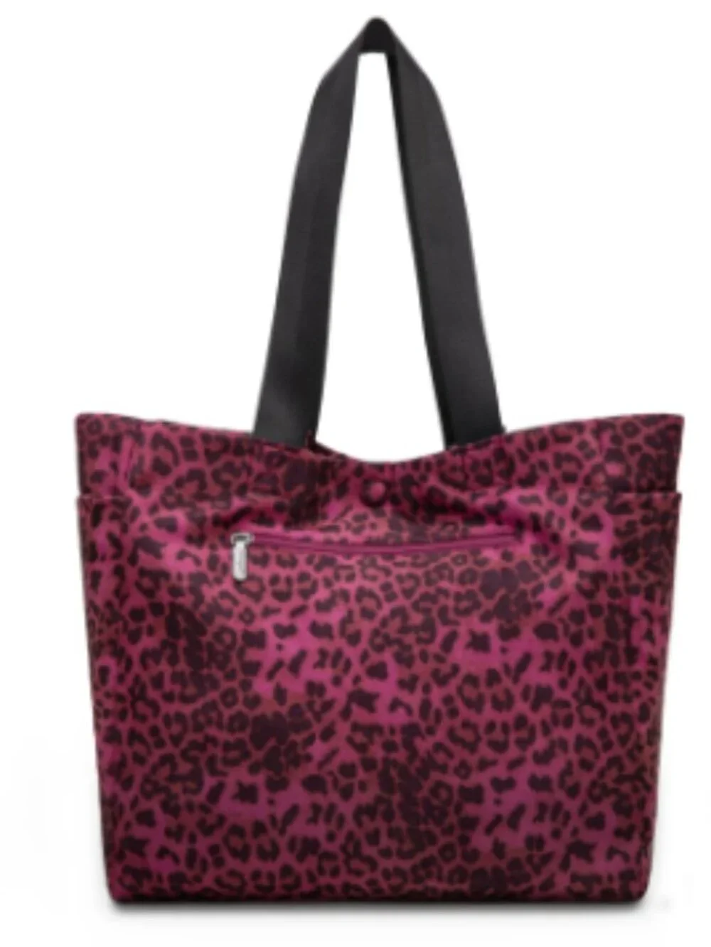 Wrangler Pink Leopard Print Long Live Cowgirls Tote Bag